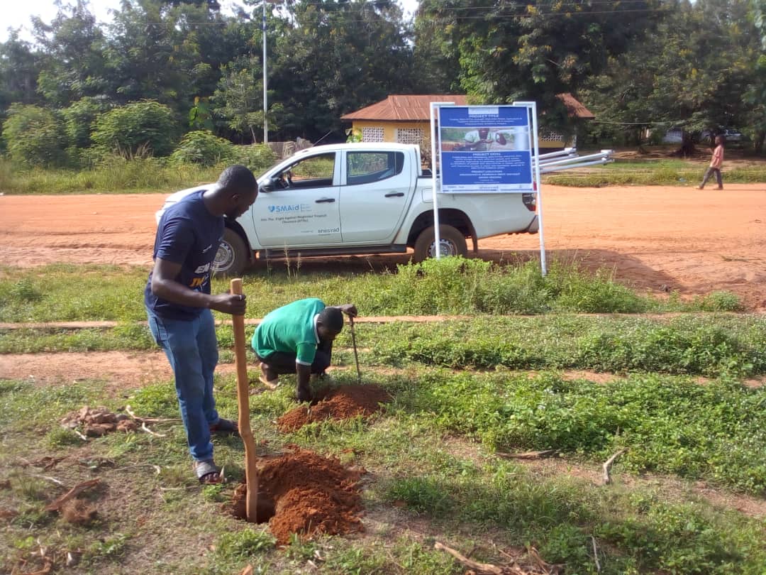 officsmaid_intl's tweet photo. As part of the efforts to ensure visibility of the Anesvad Funded NTDs Project @Anesvad which is being implemented by SMAid International in the Bono Region of Ghana, Project Bill Boards have been mounted in the ten Project Communities in the five Project Districts.#SMAid https://t.co/HzWZlHiJYr