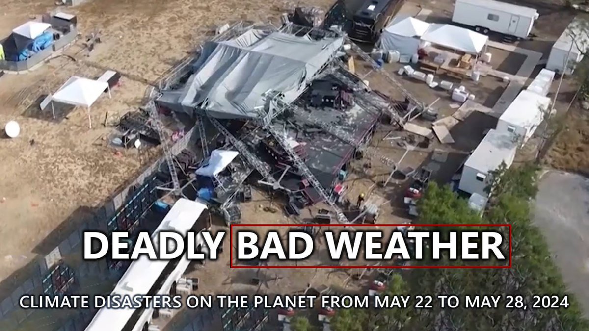 CLIMATE DISASTERS ON THE PLANET FROM MAY 22 TO MAY 28, 2024

◾️Deadly Landslide in Papua New Guinea
◾️Graveyards of Drowned Cars in Brazil
◾️Destructive Tornadoes in the USA and Mexico
◾️The Most Severe Flood in Armenia

✅Read the article here:
creativesociety.com/articles/summa…