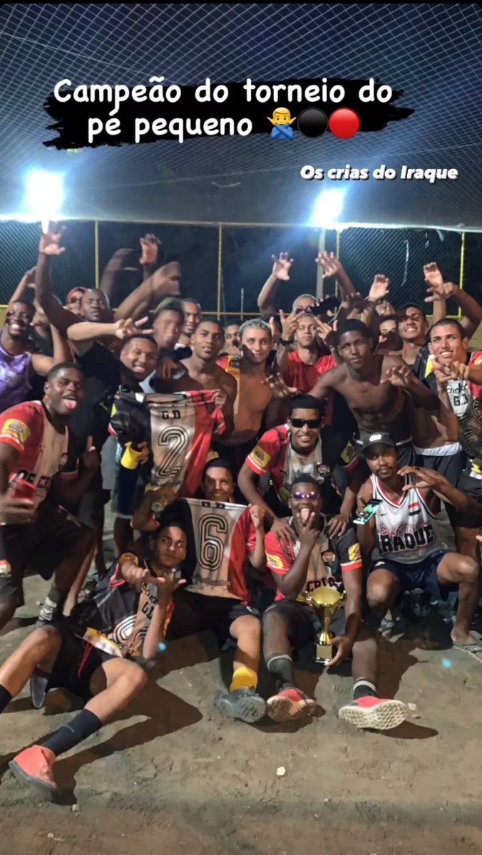 +1 torneio pra conta dos cria 💪🇮🇶❤️