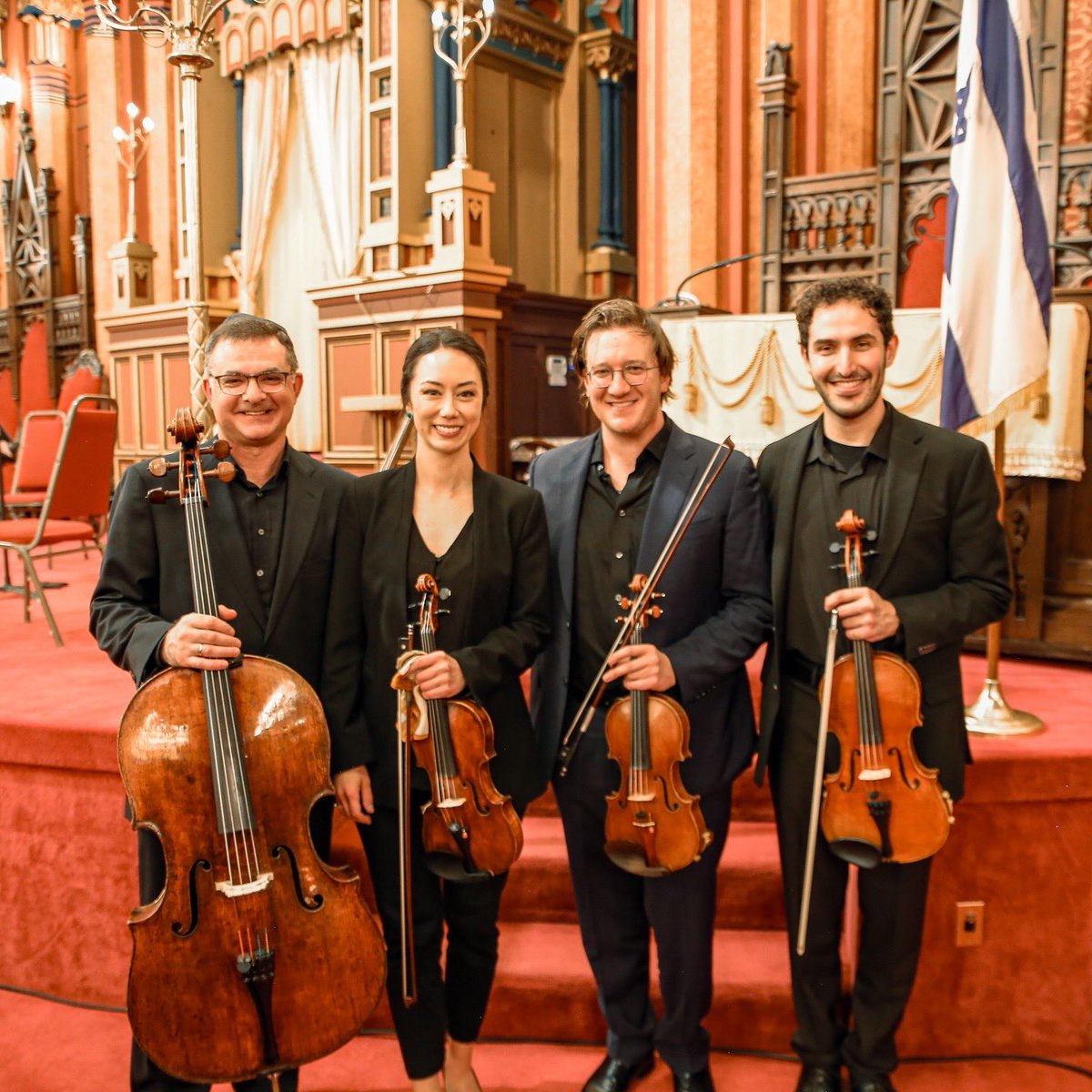 solisociety's tweet photo. Thank you to everyone who joined us at Plum Street Temple for this special collaboration with the Ziering-Conlon Initiative for Recovered Voices, and thank you to violinist Adam Millstein for curating this incredible program of music! https://t.co/uX2pkyPwhX