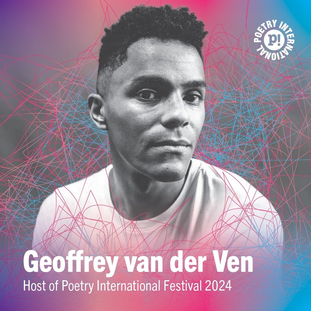 🚨Meet the festival hosts🚨

🎤Geoffrey van der Ven🎤

🗓️Geoffrey will be hosting on Friday and Saturday,7th &amp; 8th of June at the Poetry International Festival! 

👀Festival timetables &amp; info here: poetryinternational.com/en/festival/fe…
🎟️Get your festival tickets here: lnkd.in/ePj3QneA