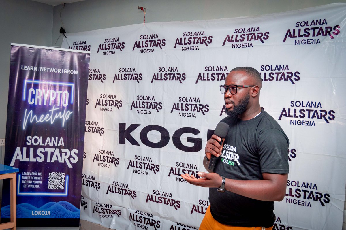 Bakare_olaotan's tweet image. We had a blast at the @AllstarsNG Event in Lokoja, Kogi State on June 1st 2024. We are thrilled to have shared insights on Blockchain and the incredible opportunities within the Solana ecosystem. From bounties to #StepFinance, the possibilities are endless. #Solana #BlockchainJob