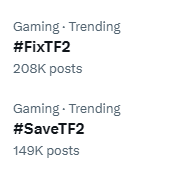 Actually crazy, I love the tf2 community so much man

#fixtf2 #savetf2