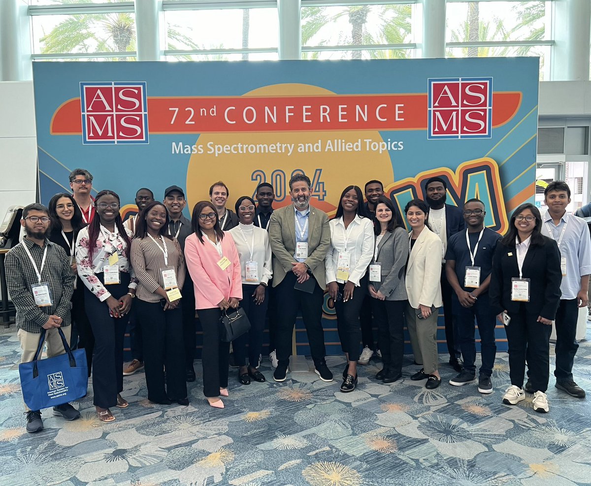 GoliMona's tweet photo. Hello #ASMS2024
We are the Mechref Omics Lab (MOL) from Texas Tech University (TTU). Our team of 21 members is excited to share our latest research. Visit our posters throughout the week to discuss our findings and exchange ideas. We look forward to connecting with you! https://t.co/jN0o5unFYc