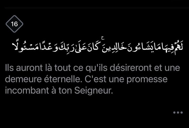 msinaa_s's tweet photo. Un jeune disait que quand il s’apprêtait à faire un péché il lisait le verset 15/16 de la sourate Al Furqane https://t.co/7ba6lybrod