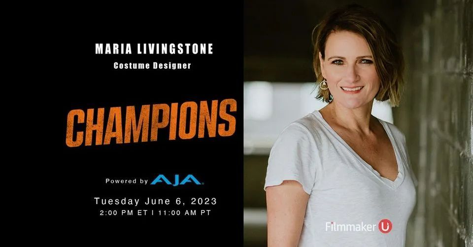 Dive into the world of costume design with "Champions" Costume Designer Maria Livingstone and learn about her background in theater, working with Director Bobby Farrelly, and more! buff.ly/3Cg89ch