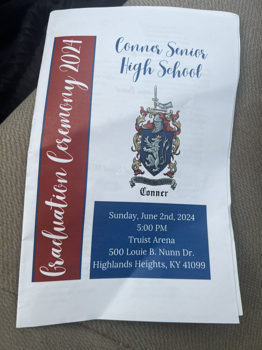 Congratulations <a href="/ConnerHigh/">Conner High School</a> class of 2024!!! A very impressive class that has a very bright future. <a href="/Boone_County/">Boone County Schools</a> <a href="/ksbanews/">Kentucky School Boards Association (KSBA)</a>