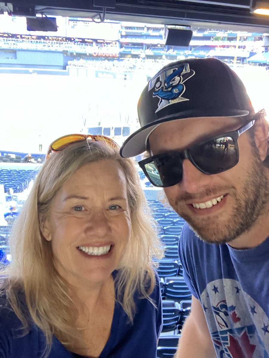 ceebed's tweet photo. First game of the season. Let’s go Blue Jays! #tothecore https://t.co/okUCbkVlhq