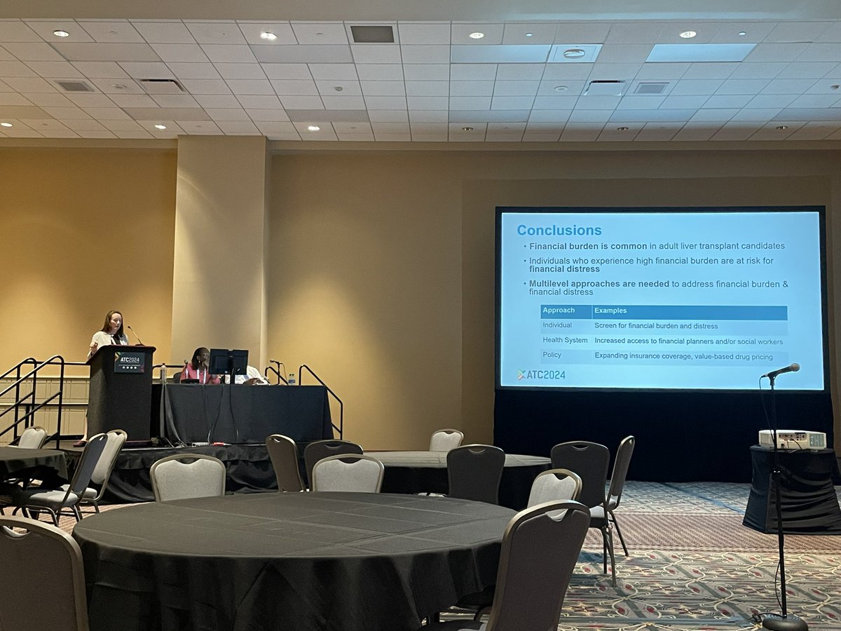 EricaLoonDO's tweet image. Impactful presentation from the amazing @LizzieAbyMD on high financial burden of adults undergoing liver transplantation in the U.S.!
@UMN_GIHep @UMN_TxHep #ATC2024Philly