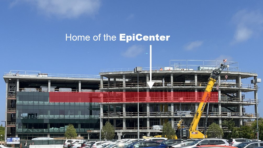You're looking at the future home of epilepsy research at UC Irvine - opening in 2025 🥳
