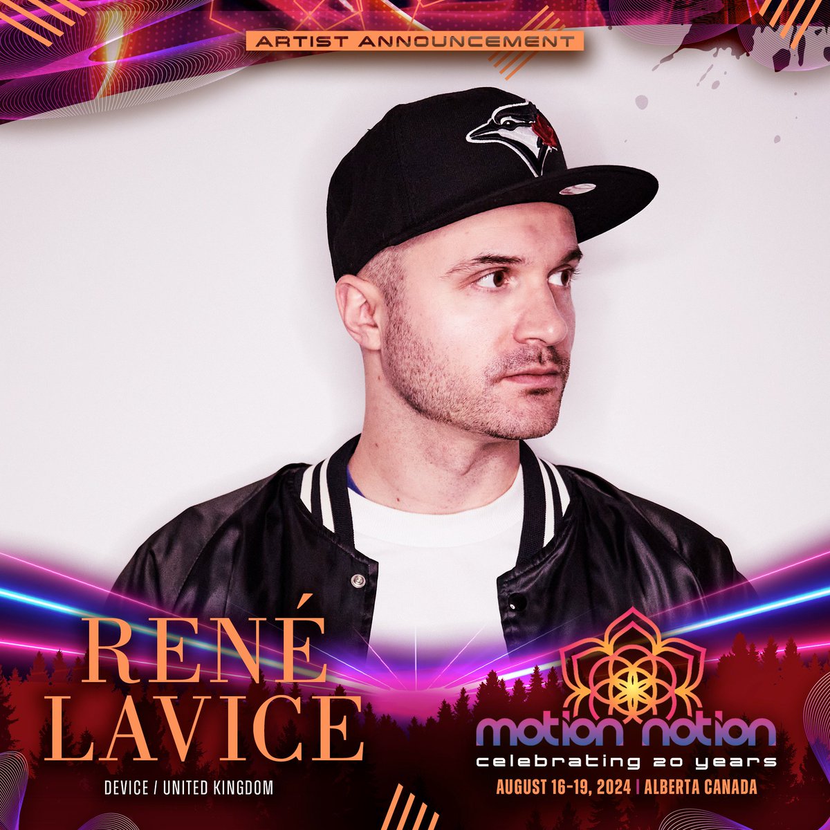 MotionNotion's tweet image. Rene LaVice will be taking the stage at MoNo 2024. It's a stacked weekend and we're here for it! 🔥

Tickets available through showpass.com/motion-notion-… 👈
