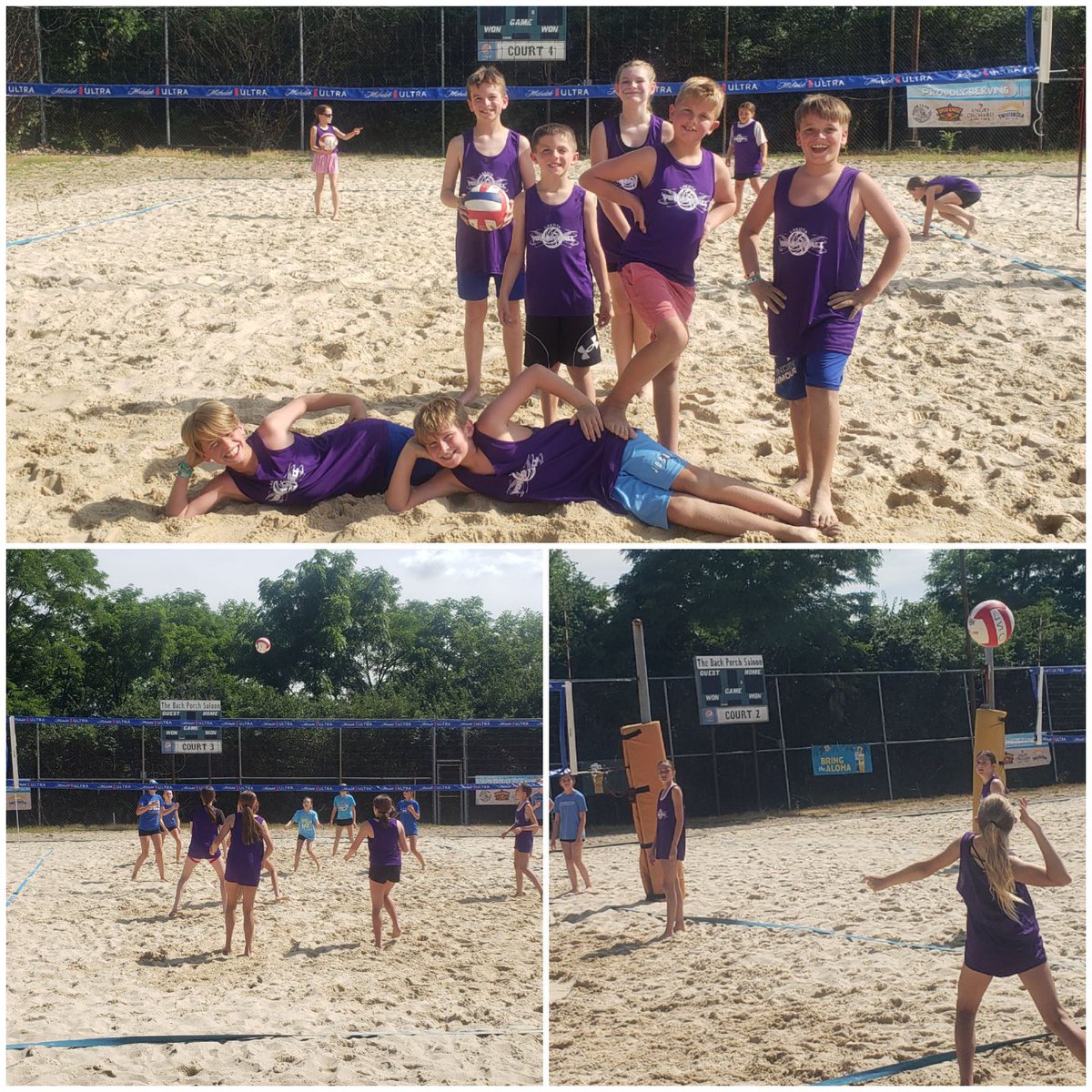 LSO summer sand has begun! Can't wait to see all our teams in action at Back Porch Saloon!