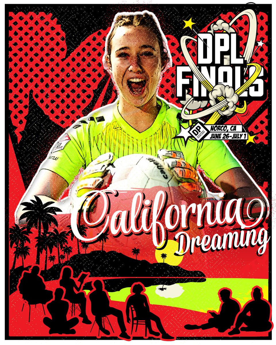DP_League's tweet photo. 🧡 Calling all college coaches! ☀️
California Dreaming Awaits! 🌴⚽ Join us at Silverlakes in Norco for the DPL Finals from June 26 - July 1st. Watch our heroes shine in the Summer of Heroes!
REGISTER: https://t.co/EX0wyLkTOE
#CaliforniaDreaming #DPLFinals #SummerOfHeroes https://t.co/grMoyqs3Ie