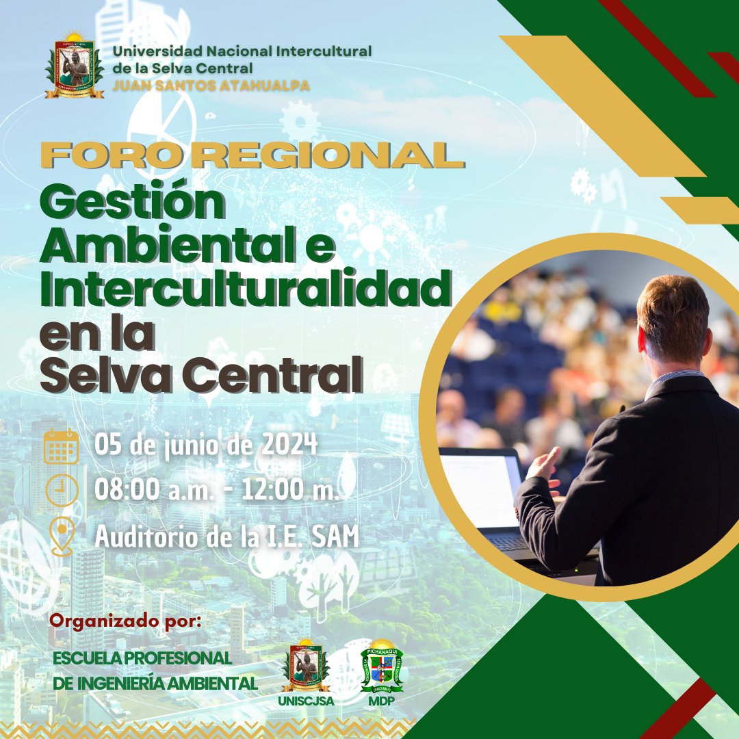 UniscjsaOficial's tweet photo. 𝑭𝒐𝒓𝒐 𝒓𝒆𝒈𝒊𝒐𝒏𝒂𝒍: 𝑮𝒆𝒔𝒕𝒊𝒐́𝒏 𝑨𝒎𝒃𝒊𝒆𝒏𝒕𝒂𝒍 𝒆 𝑰𝒏𝒕𝒆𝒓𝒄𝒖𝒍𝒕𝒖𝒓𝒂𝒍𝒊𝒅𝒂𝒅 𝒆𝒏 𝒍𝒂 𝑺𝒆𝒍𝒗𝒂 𝑪𝒆𝒏𝒕𝒓𝒂𝒍📷📷
📷Fecha: 4 de junio
📷Hora: 08:00 a. m.
📷Lugar: Auditorio de I. E. SAM
#UNISCJSA #somosuniscjsa #SomosIntercultural
@seguidores https://t.co/ghNpfk53OE