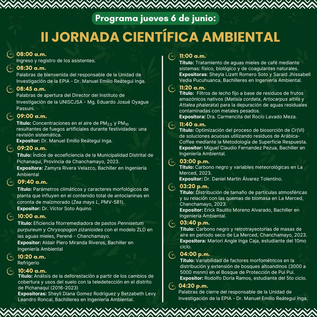 UniscjsaOficial's tweet photo. ¡Estamos emocionados de anunciar la llegada de la 𝑰𝑰 𝑱𝒐𝒓𝒏𝒂𝒅𝒂 𝑪𝒊𝒆𝒏𝒕í𝒇𝒊𝒄𝒂 𝑨𝒎𝒃𝒊𝒆𝒏𝒕𝒂𝒍! 📷📷
📷 Fecha: 6 de junio
📷 Hora: 08:00 a. m.
📷 Lugar: Auditorio de la I. E. SAM.
#UNISCJSA #somosuniscjsa #SomosIntercultural
@seguidores @fans https://t.co/CcGEvVyXVF