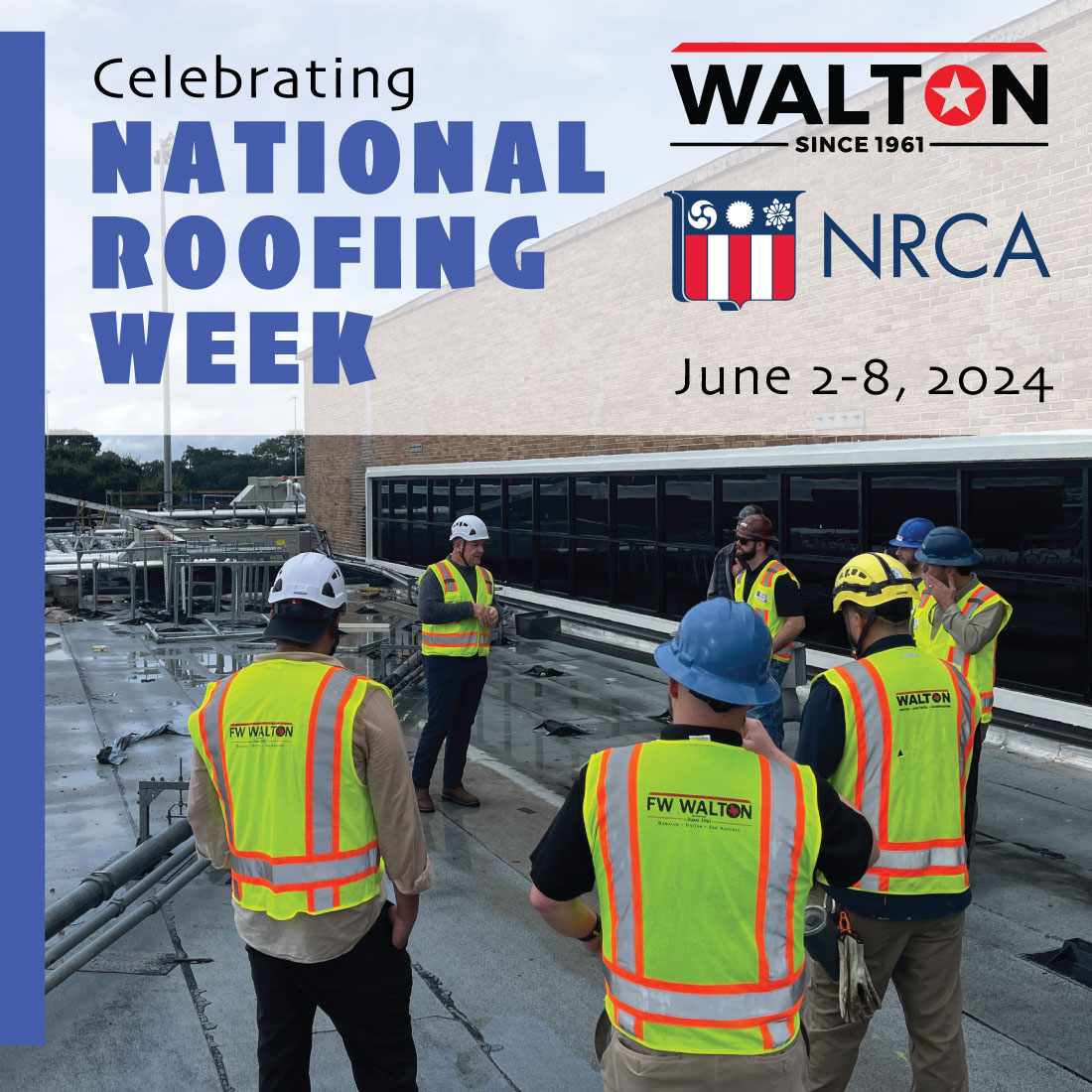 Every year, #NationalRoofingWeek raises awareness about the critical role roofs play in our homes and businesses. This week is dedicated to celebrating the roofing industry and the incredible work of professional roofing contractors. 💪🔨
#RoofingWeek #BuildingStrongCommunities