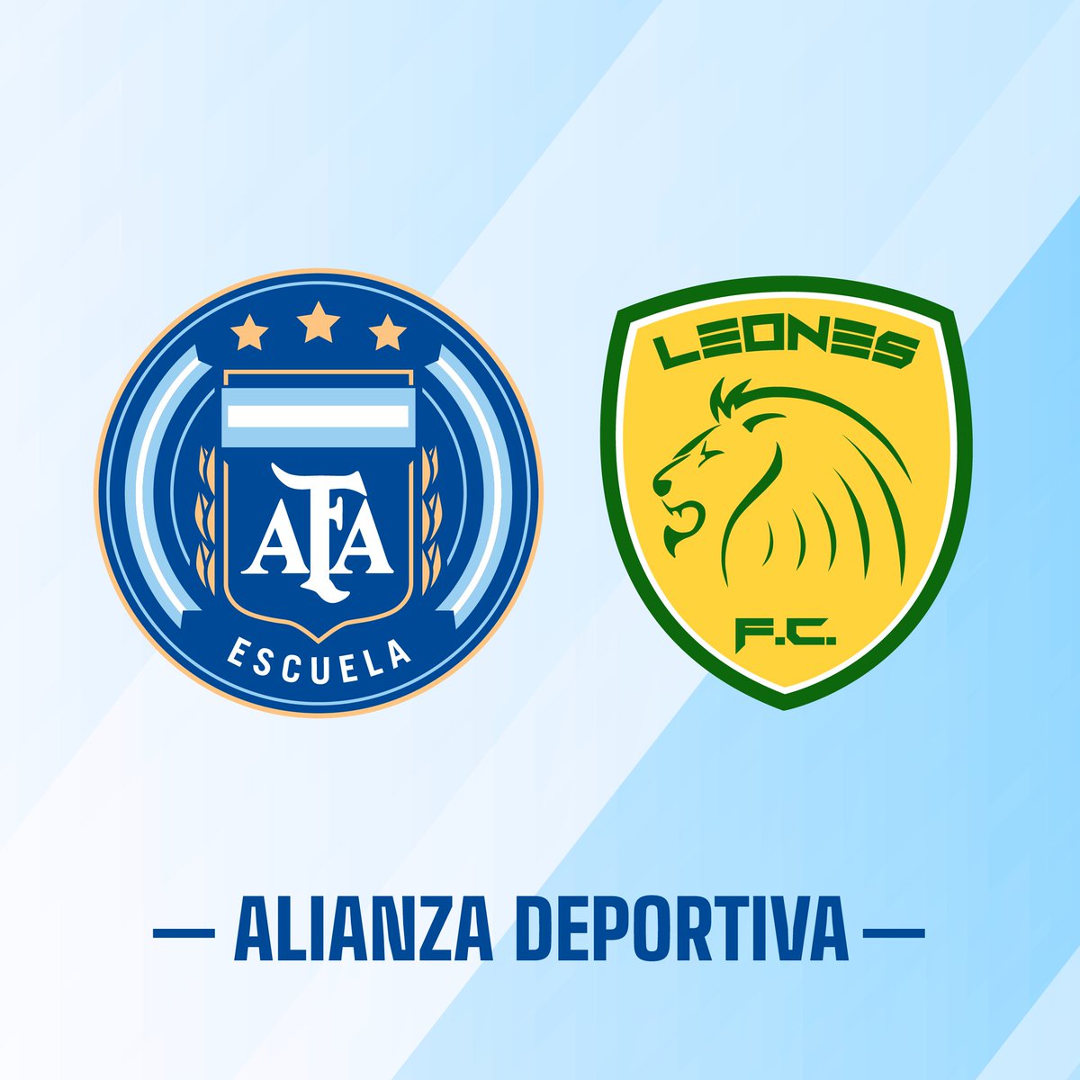 Leonesfutbolc's tweet photo. Estamos felices de anunciarles que la Escuela de la Asociación de Fútbol Argentino 🇦🇷 llega a nuestro país de la mano de Itagüí Leones F.C. 

Ahora tus hijos podrán entrenarse bajo la metodología de juego de los campeones del mundo. ⚽️🏆

Pronto Mayor información... https://t.co/esC3oW42AG