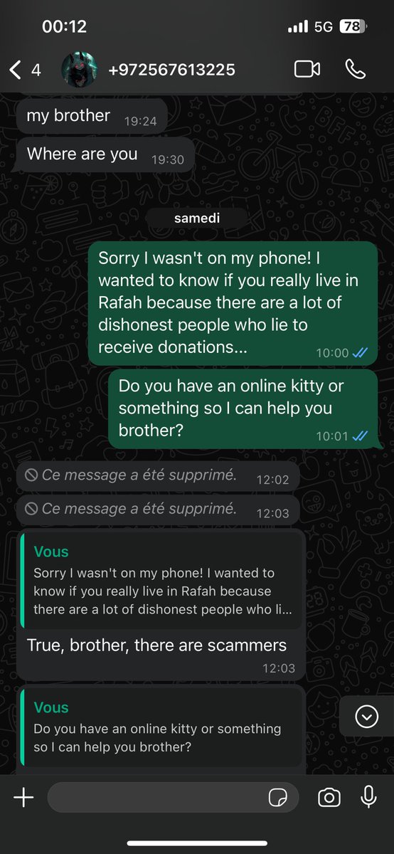 NoCom2enTQLF's tweet image. Qui sait comment créer une cagnotte et la partager pour qu'elle fasse énormément de stats ? SVP venez en DM c'est urgent. (Quelqu'un avec de la visibilité). Je parle actuellement avec un jeune qui a besoin d'argent pour son père atteint d'un cancer résident à Gaza. Je recherche…