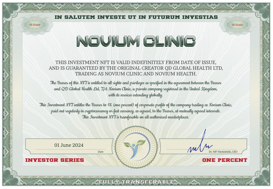 Novium Crypto - NFT/crypto for Health Care tweet media