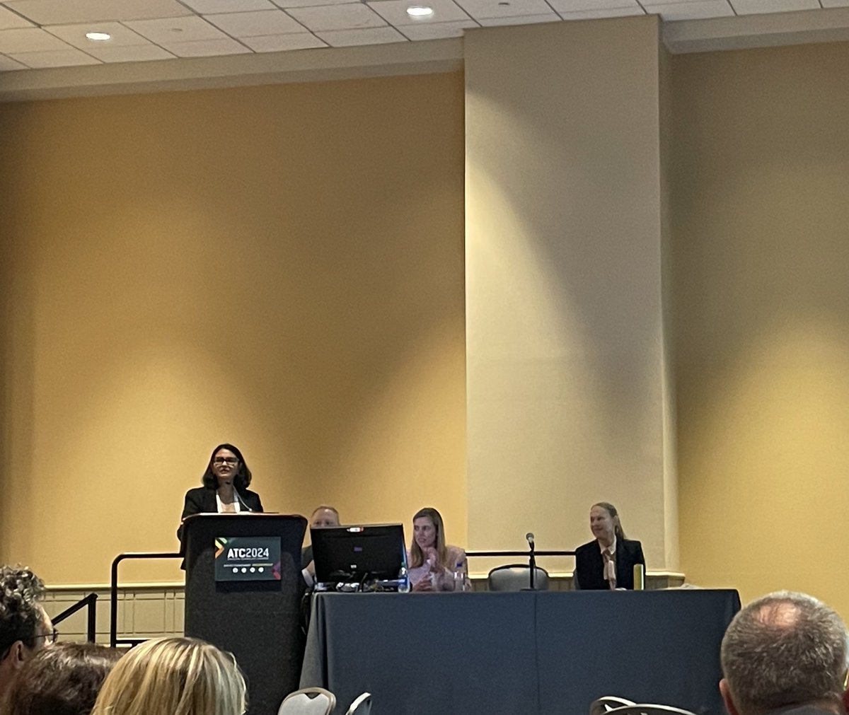 EricaLoonDO's tweet image. Very grateful to @AST_LICOP 2024 mentorship program for connecting me with the brilliant Dr. Pratima Sharma!!
So nice to officially meet you in person and hear your fantastic presentation on liver-kidney transplantation @pummy92 ⭐️
#ATC2024Philly