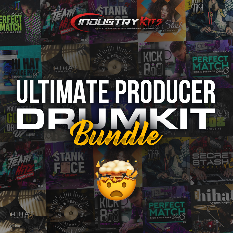 Sound Kit design for industrykits.com Ultimate Producer Drumkit Bundle