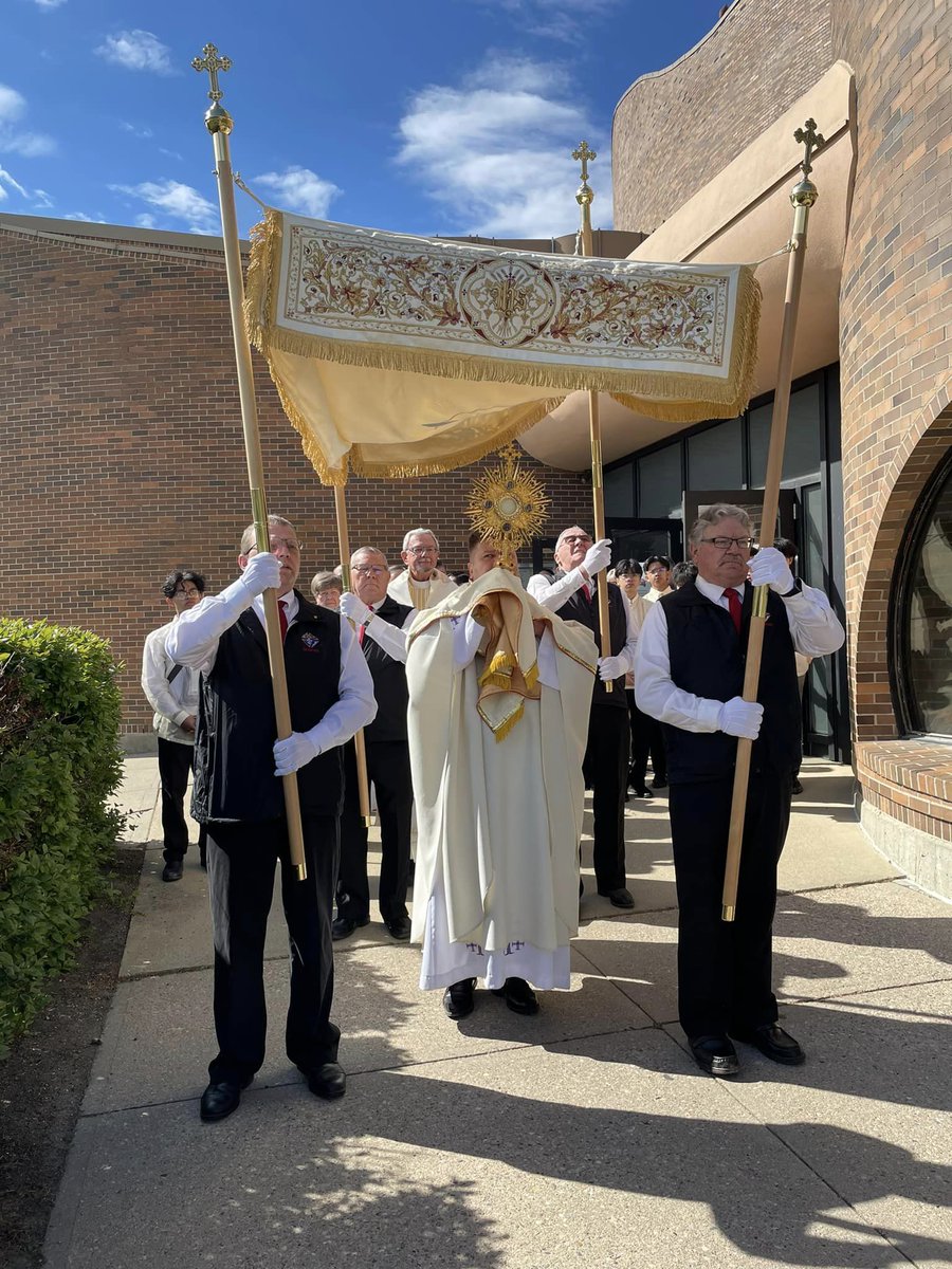 A glimpse into the Eucharistic processions that covered our Archdiocese yesterday, on the Solemnity of Corpus Christi. Come Lord Jesus, and renew our love for you in the Eucharist!