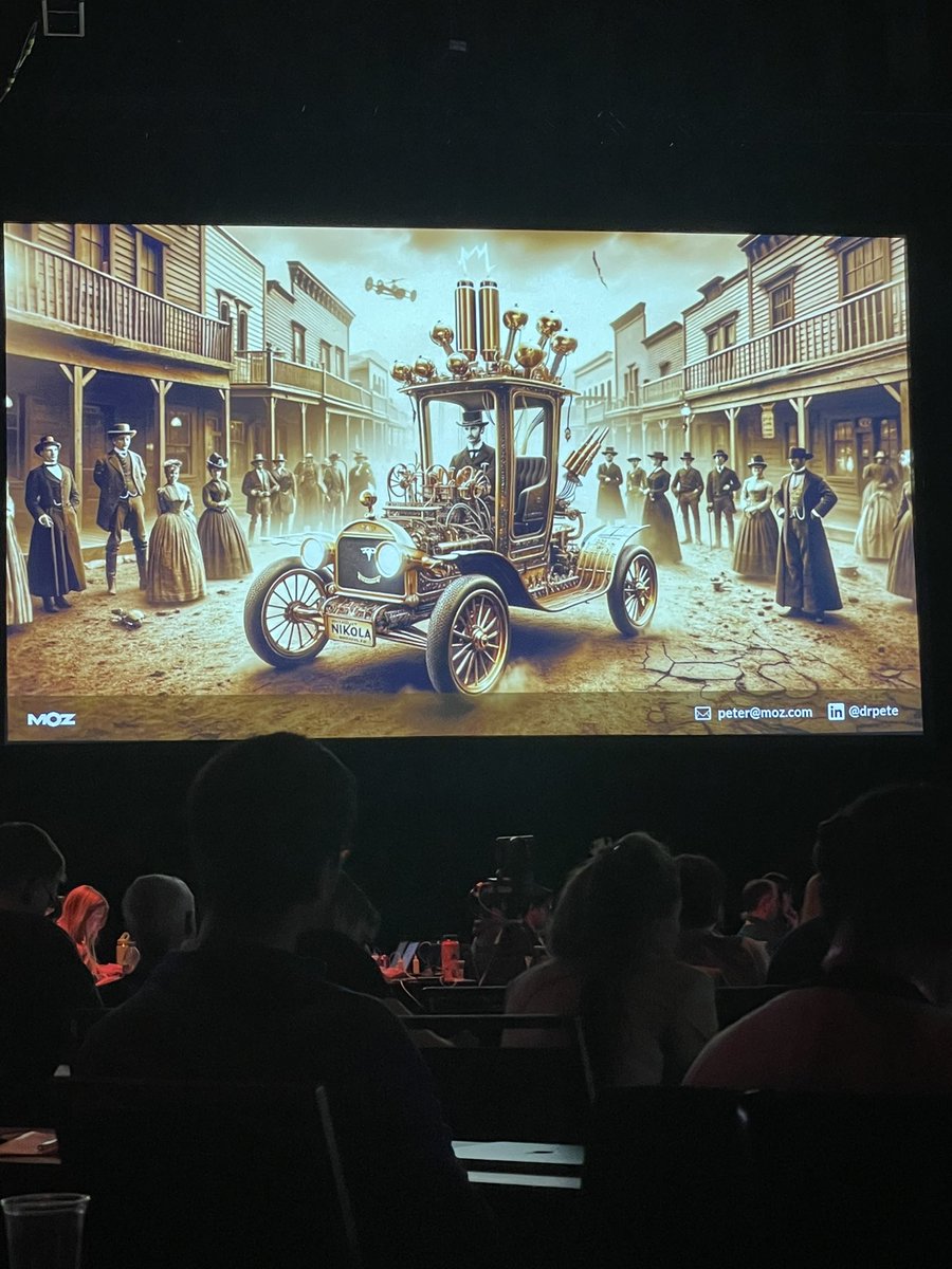 HeyAmyHeath's tweet photo. Dr. Pete Meyers planting ideas in our brains: Google is biased toward brands because people are biased toward brands. 🧠 #mozcon @dr_pete @Moz https://t.co/XAXD53lb3d