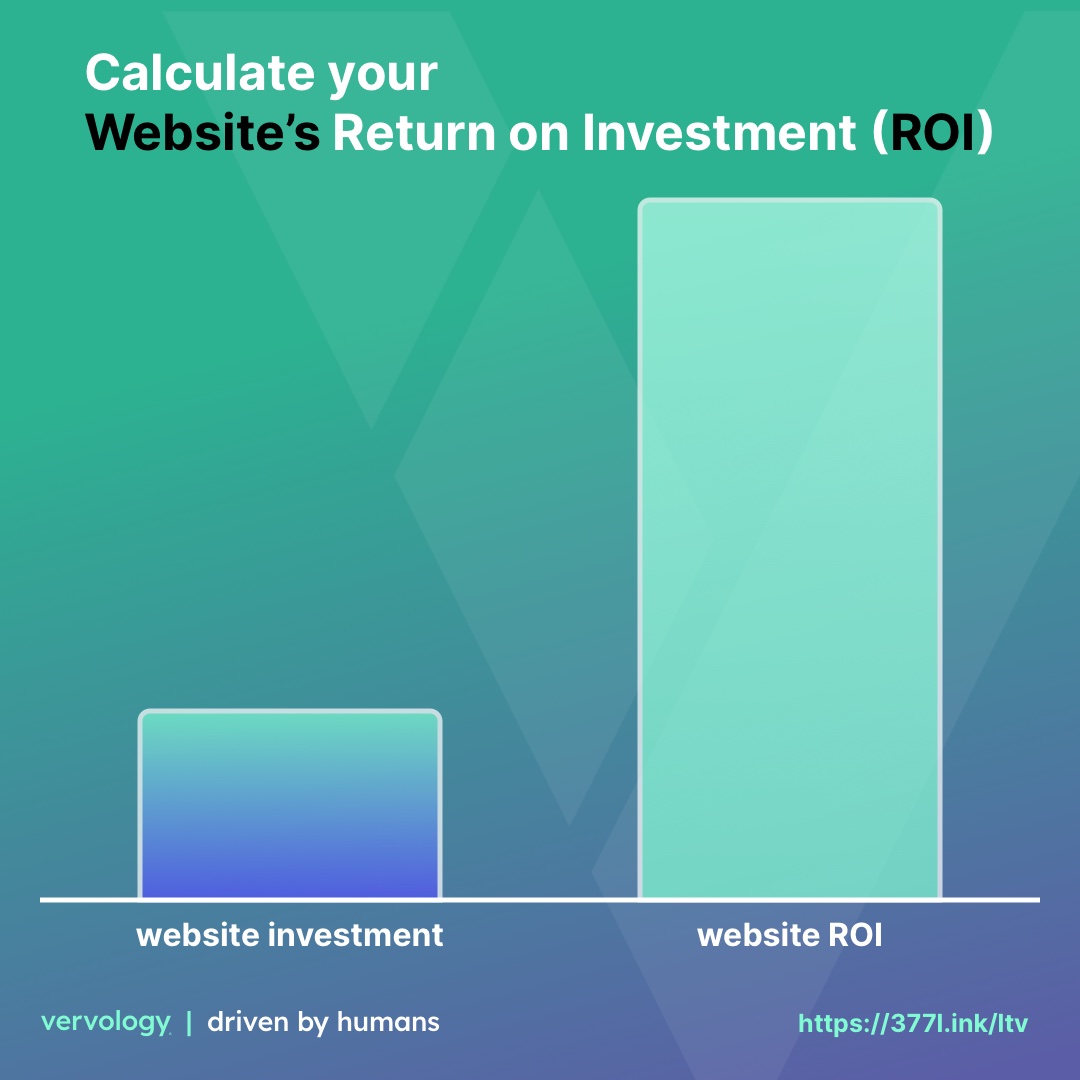 We are asked literally on a daily basis: Do I really need a website? How much does a website cost? Is it worth it? So we built a calculator to answer that.  calculates the Lifetime Value (LTV) of your average customer and the ROI in your website (ROI): 377l.ink/ltv