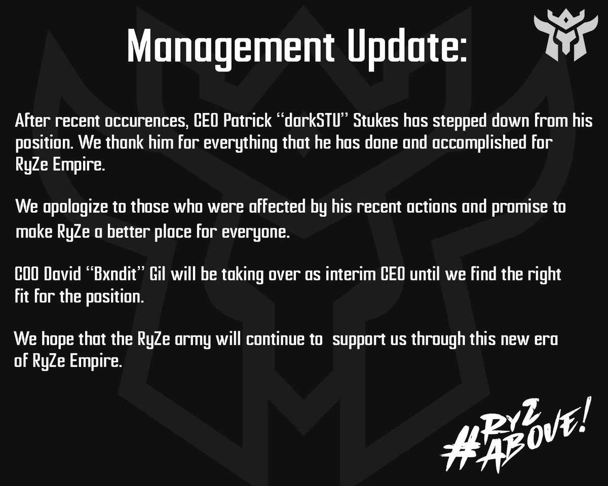 Ryze Esports (@ryzeempiregg) on Twitter photo 