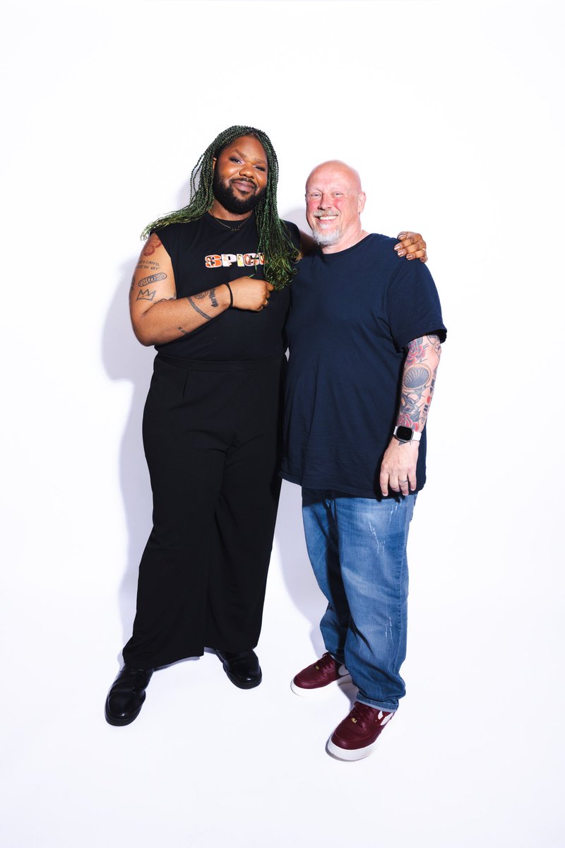 MNEK's tweet photo. hi gay! it’s pride month 🏳️‍🌈🏳️‍🌈🏳️‍🌈and so I interviewed the legendary @biffco for #ProudRadio on @AppleMusic - he’s a stunning  visionary and the sweetest person with so much talent and even more stories! check it out below❤️

https://t.co/w9n36PBRDz https://t.co/AicHbEFUIn