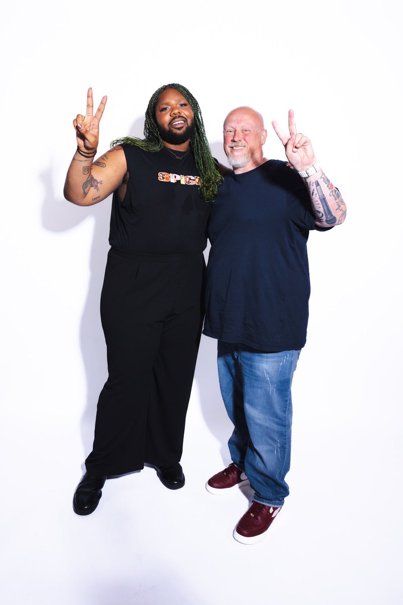 MNEK's tweet photo. hi gay! it’s pride month 🏳️‍🌈🏳️‍🌈🏳️‍🌈and so I interviewed the legendary @biffco for #ProudRadio on @AppleMusic - he’s a stunning  visionary and the sweetest person with so much talent and even more stories! check it out below❤️

https://t.co/w9n36PBRDz https://t.co/AicHbEFUIn