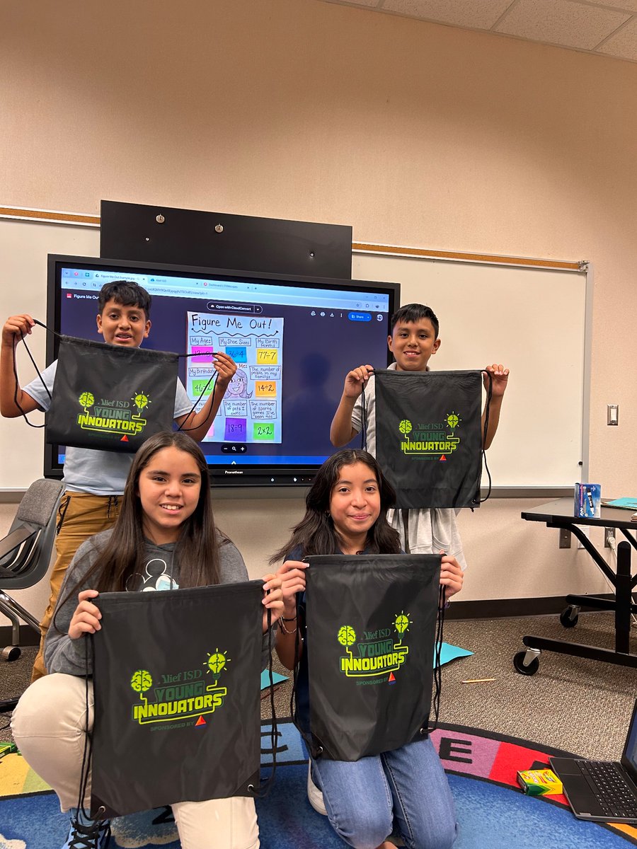 Elide Aquino, M.Ed. (@elide_aquino) on Twitter photo Day 1 Young Innovators!
<a href="/maldrett1/">maldrett</a>
<a href="/AliefISD/">Alief ISD</a>
<a href="/Alief_Lang_Arts/">Alief ISD RLA Dept.</a>
<a href="/aliefstem/">Alief STEM</a>
<a href="/AliefScience/">Alief Science</a>
<a href="/AliefScience/">Alief Science</a>
<a href="/AliefTech/">AliefDigitalLearning</a>
<a href="/AliefMathK6/">Alief Math K-6</a>
@Horn_Dream_Big
<a href="/ElementarySmith/">Smith Elementary</a>
#aliefyounginnovators Day 1 Young Innovators!
<a href="/maldrett1/">maldrett</a>
<a href="/AliefISD/">Alief ISD</a>
<a href="/Alief_Lang_Arts/">Alief ISD RLA Dept.</a>
<a href="/aliefstem/">Alief STEM</a>
<a href="/AliefScience/">Alief Science</a>
<a href="/AliefScience/">Alief Science</a>
<a href="/AliefTech/">AliefDigitalLearning</a>
<a href="/AliefMathK6/">Alief Math K-6</a>
@Horn_Dream_Big
<a href="/ElementarySmith/">Smith Elementary</a>
#aliefyounginnovators