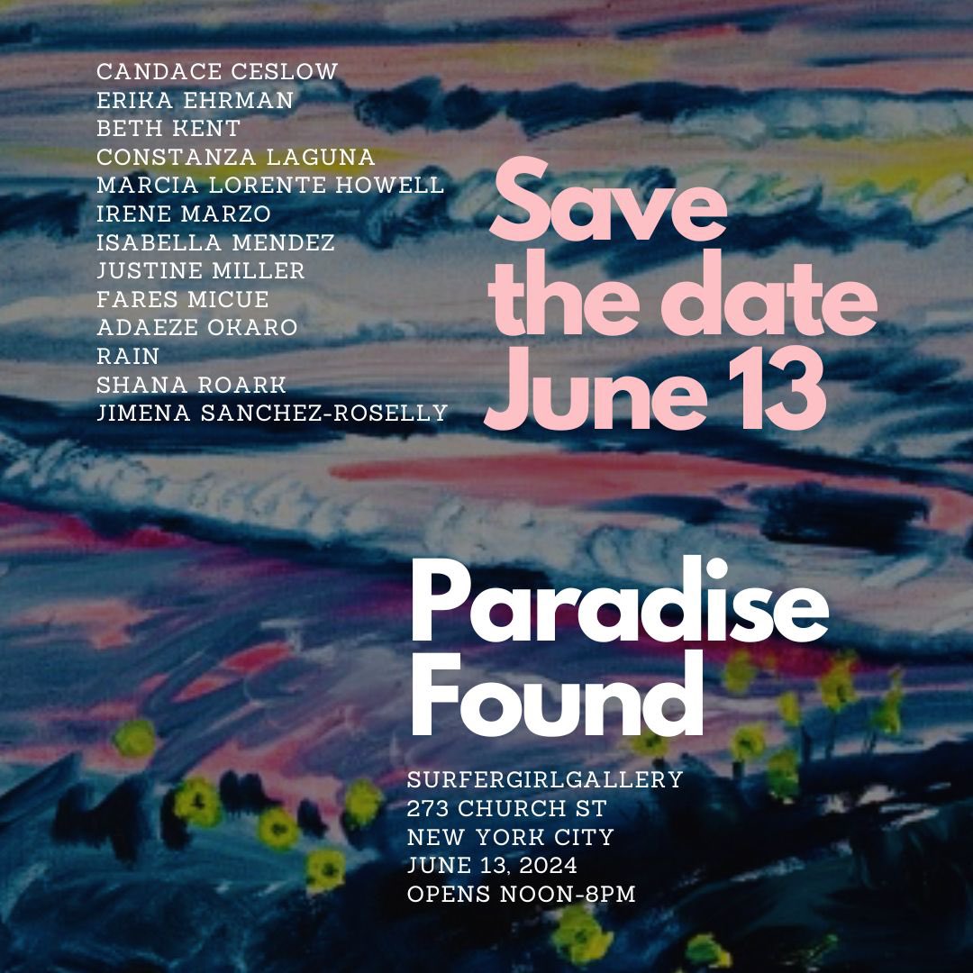 SurfergirlNY's tweet photo. It’s happening!
Another Surfergirl Gallery show in NYC🏄🏻‍♀️
Featuring art by 13 extraordinary women artists
@outofthesystem1 https://t.co/YU93nzpbix