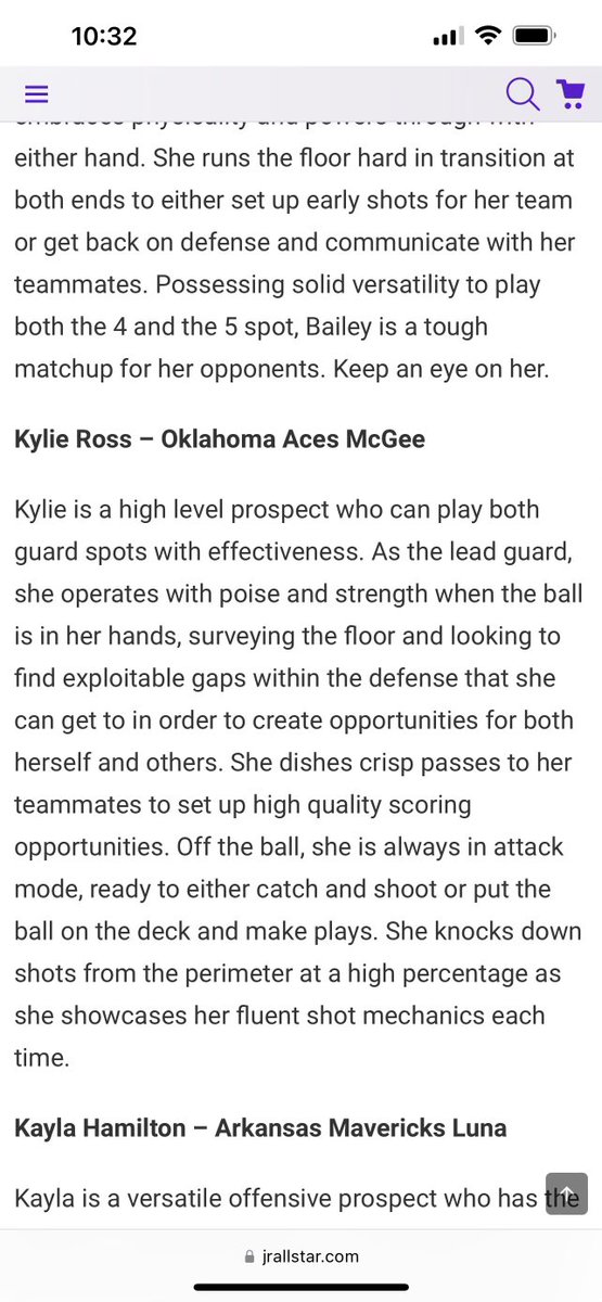 Thank you for the write up <a href="/JrAllStarBB/">Jr. All-Star Girls Basketball</a> <a href="/JrAllStarOK/">Oklahoma Jr. All-Star Basketball</a>!