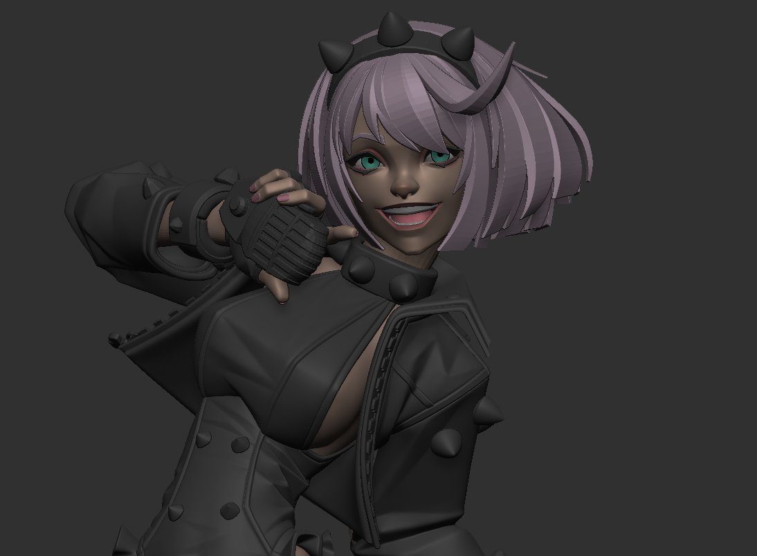 First post i guess

Working on  #ElpheltValentine Figurine. Prolly gonna print it🍓#GuiltyGear #GGST
