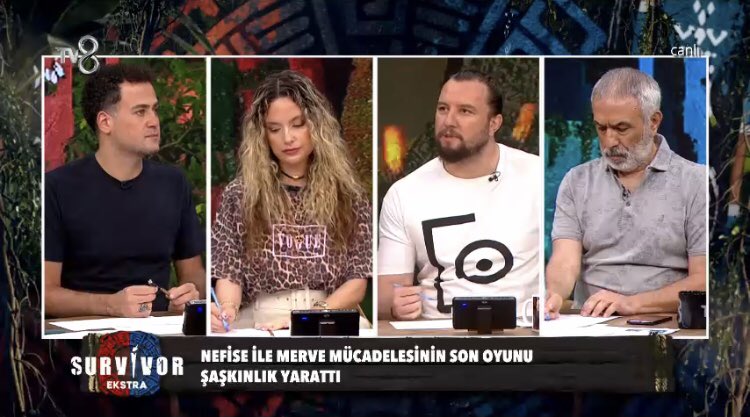 İhsan Tarkan: “Yüz kızartıcı bir durum. Merve potaya girdi, Nefise’nin de girmesi lazım. 2-2 için anlaşmışlar. Yarın ufak bir farkla düelloda atış seçtiğinizde adaletli bir durum mu olacak? Tüm Türkiye izliyor. Ben izlerken utandım, sıkıldım.”
#SurvivorAllStar2024 #SurvivorEkstra