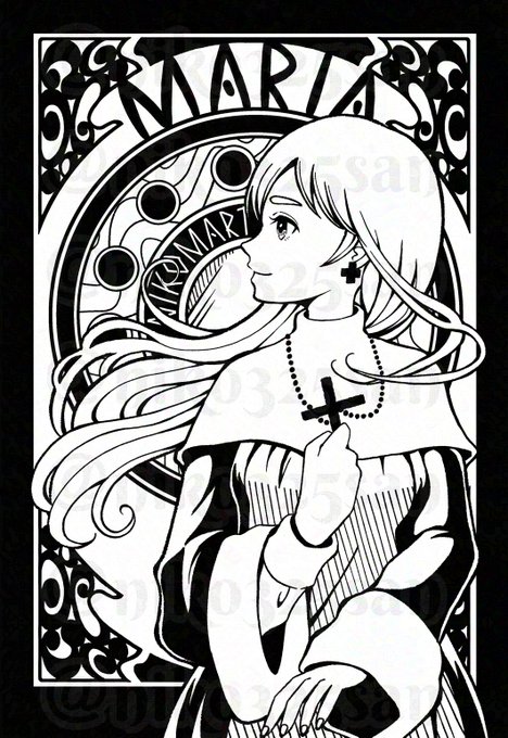 線画たのしい期のうちにやってしまおう!!と昨夜おたクラブさん有償見本の全面箔データ入稿しました✨少し前に小さい紙に描いた水彩イラストから描き起こしました。どんな風に仕上がるかな〜🥰 