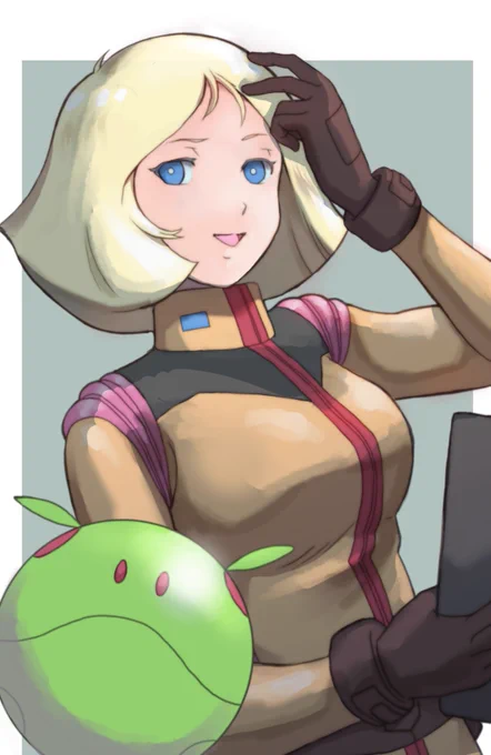 本日はセイラさんを再掲なのすあなたなら出来るわ#機動戦士ガンダム #gundamfanart 