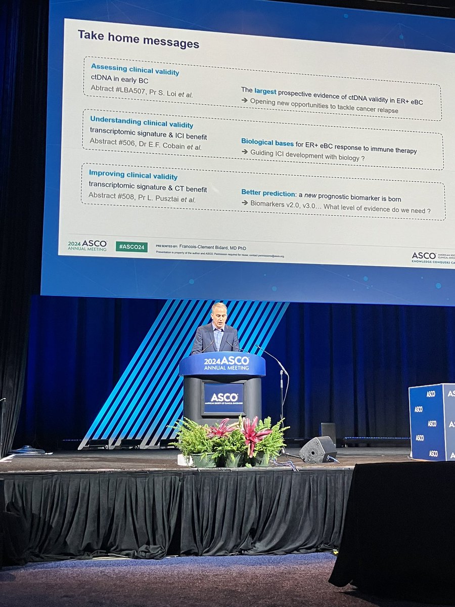Etienne Brain (@etienneb66) on Twitter photo ctDNA and EBC at ASCO 2024 by François Clément Bidard from Institut Curie. Good closure of the day! <a href="/institut_curie/">Institut Curie</a> @GroupeUnicancer <a href="/EORTC_BCG/">EORTC Breast Cancer Group</a> <a href="/EORTC/">EORTC</a> ctDNA and EBC at ASCO 2024 by François Clément Bidard from Institut Curie. Good closure of the day! <a href="/institut_curie/">Institut Curie</a> @GroupeUnicancer <a href="/EORTC_BCG/">EORTC Breast Cancer Group</a> <a href="/EORTC/">EORTC</a>
