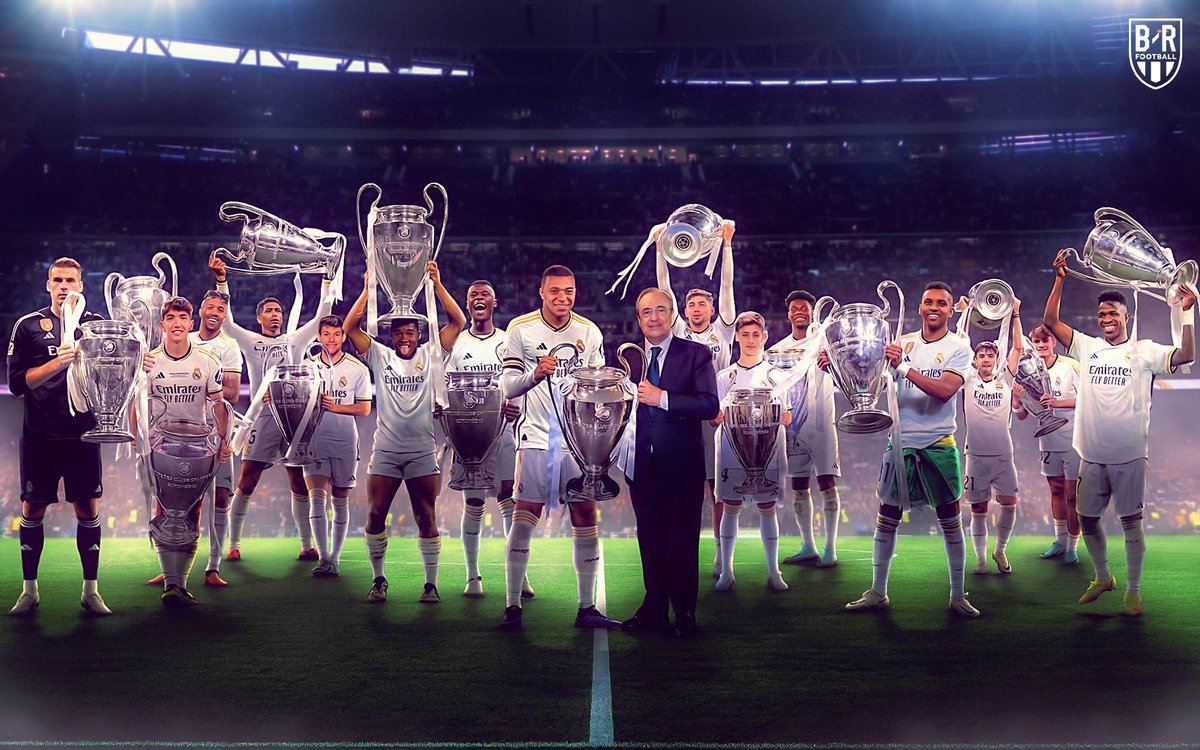 Ranker_01's tweet photo. 新銀河系軍団誕生
来年から全タイトル獲得
#halamadrid 
#エムバペ
#レアルマドリード https://t.co/tyY86N8TgJ