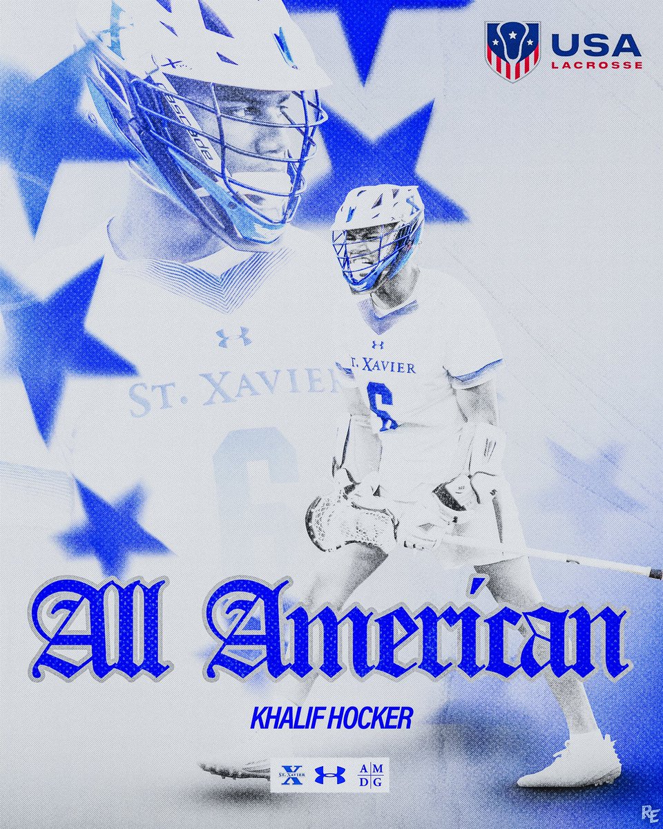 stx_lacrosse's tweet photo. Congratulations to @khalif_hocker on being named a USA Lacrosse All American!

#GoBombers | #AMDG https://t.co/mjRQIQ2xPX