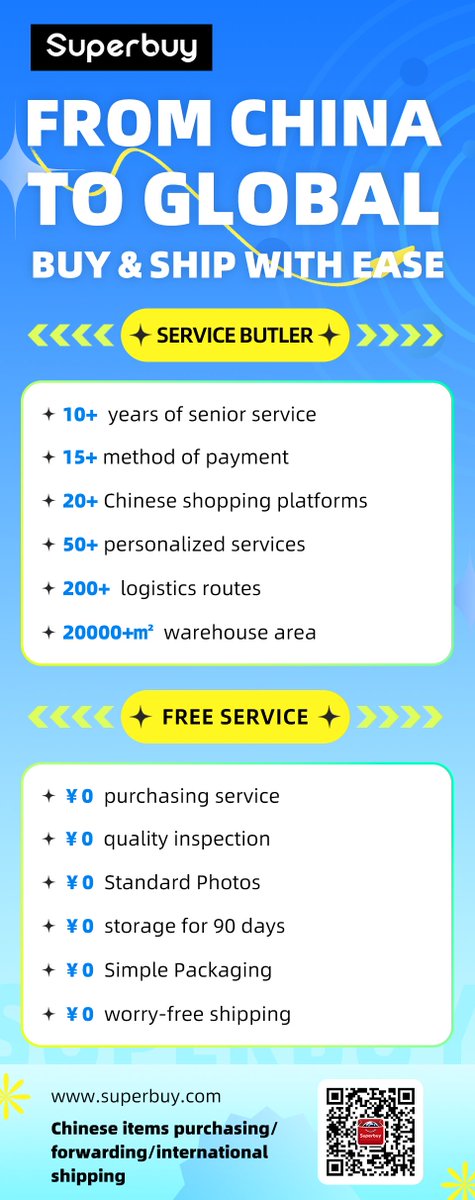 needsleep1111's tweet photo. Superbuy is the best China proxy warehouse service I have ever used. Clear pricing, good customer service. I have used more than 10 times since 2023. They offer multiple shipping methods which you choose base on your needs and buying service should you need it. 
#Superbuy https://t.co/B4DrCMRbTS