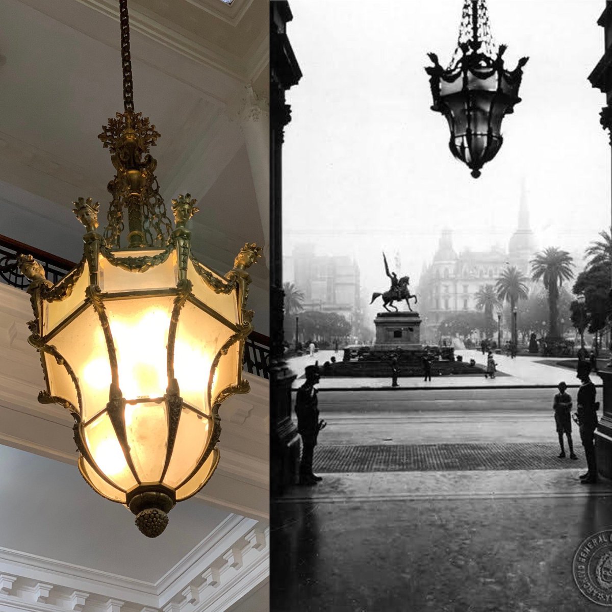 Granaderosarg's tweet photo. Asi es, la gemela se encuentra en la Casa Rosada, sede del Poder Ejecutivo Nacional #Museumweek #DetrásDeEscenaMW #SecretosMW #Museumweek2024 #BehindTheScenesMW https://t.co/2S5yNWoj9c