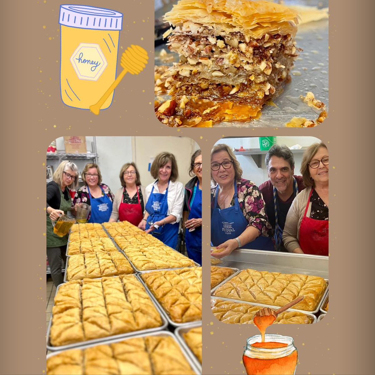 MyGreekFestival's tweet photo. San Diego Greek #Festival makes our desserts just like our Yiayias did - with love, from scratch, and with local honey. Stock up this weekend June 8-9 at Saint Spyridon Church, 3655 Park Blvd, #SanDiego. https://t.co/vK1oryWatd Live Greek music and dancing! Greek food! #greekfest https://t.co/N1VgOR6c1j