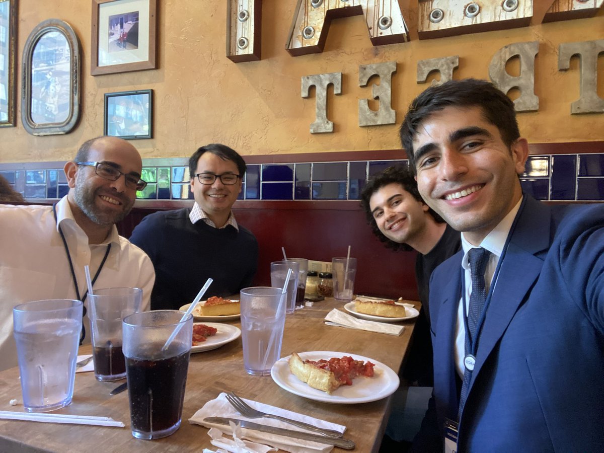 Julian Hong (@julian_hong) on Twitter photo Late tweet but some pizza for Hong lab lunch at #asco24 featuring @ASabbagh95 and <a href="/ardademirci_14/">Arda Demirci</a>!
Special guest appearance from our incoming new <a href="/UCSFCancer/">UCSF Helen Diller Family Comprehensive Cancer Ctr</a> GU #radonc faculty member <a href="/snseyedinMD/">Steven Seyedin</a>!
<a href="/UCSF_BCHSI/">UCSF Bakar Computational Health Sciences Institute</a> <a href="/UCJointCPH/">UC Joint Computational Precision Health Program</a> Late tweet but some pizza for Hong lab lunch at #asco24 featuring @ASabbagh95 and <a href="/ardademirci_14/">Arda Demirci</a>!
Special guest appearance from our incoming new <a href="/UCSFCancer/">UCSF Helen Diller Family Comprehensive Cancer Ctr</a> GU #radonc faculty member <a href="/snseyedinMD/">Steven Seyedin</a>!
<a href="/UCSF_BCHSI/">UCSF Bakar Computational Health Sciences Institute</a> <a href="/UCJointCPH/">UC Joint Computational Precision Health Program</a>