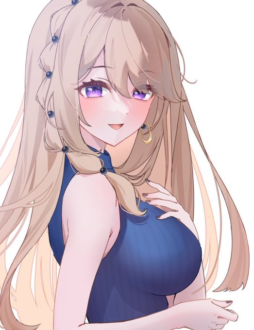 「large breasts simple background」 illustration images(Latest)