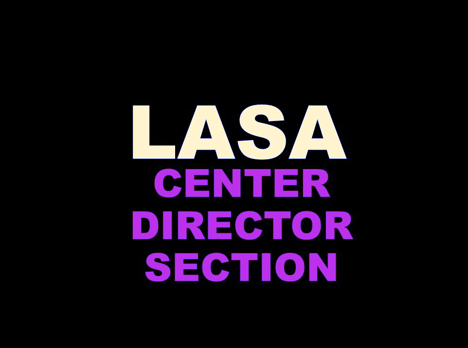 LASA Center Director Section tweet media
