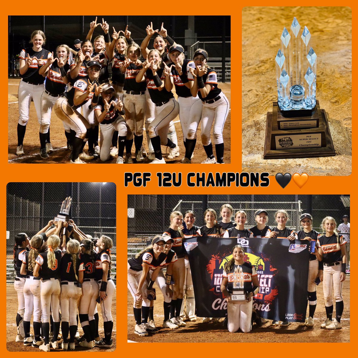 Bandits_2011's tweet photo. This past weekend we were able to win the @pgfsuperselect 12u Championship in TN. It was a complete team effort with our defense leading the way. @ExtraInningSB @LineDsoftball @LegacyLegendsS1 @SoftbalAmerica @PGFnetwork https://t.co/D4ms1TCeNT