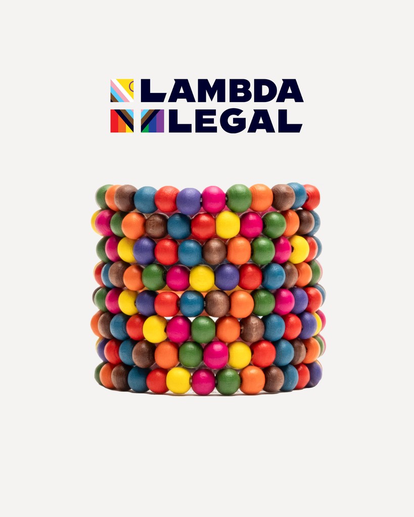 Introducing The Pride Stack 🏳️‍🌈 In celebration of Pride Month, we're donating 100% of proceeds of our new Pride Stacked Bracelets to <a href="/lambdalegal/">Lambda Legal</a>