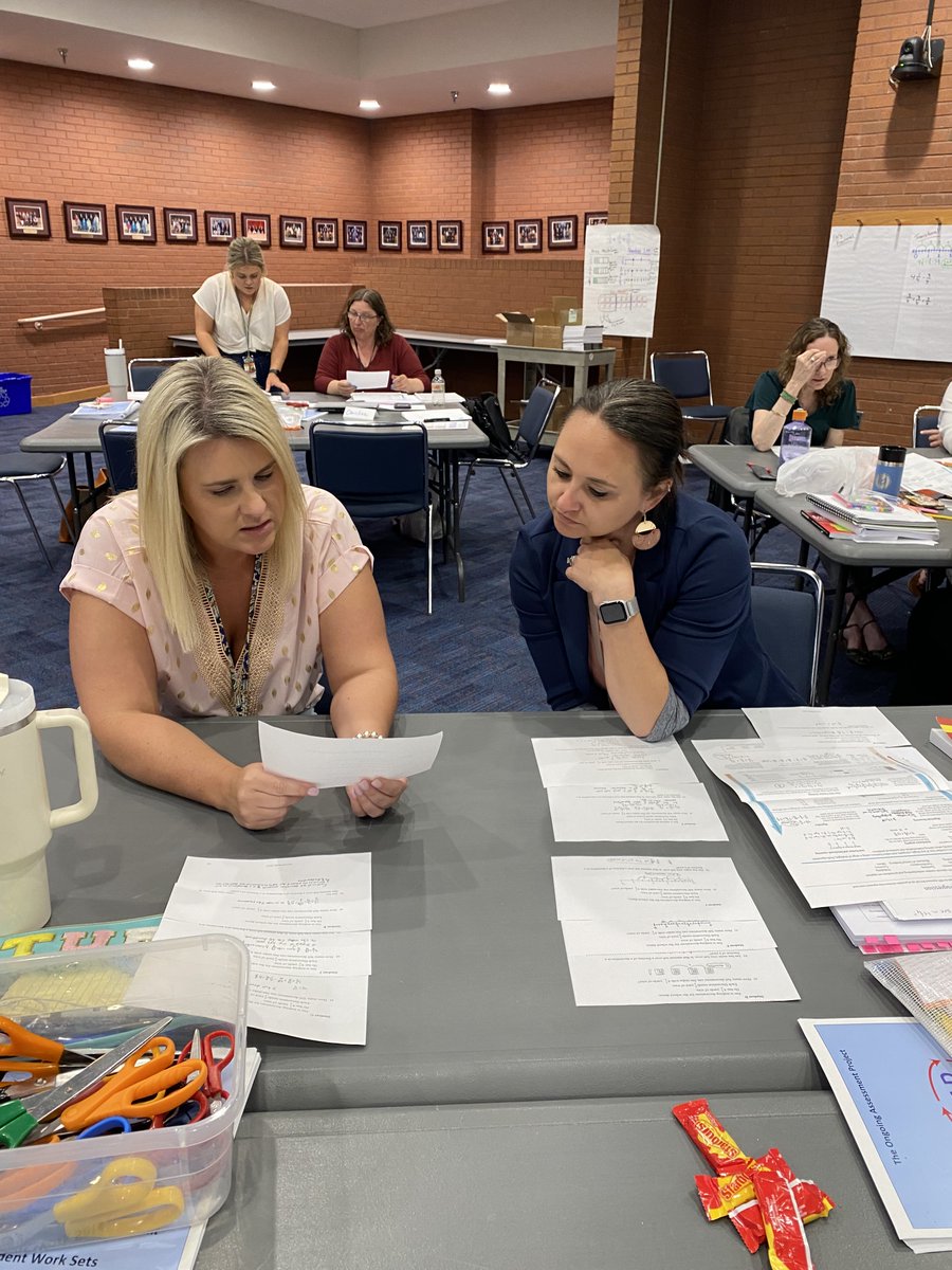 Math Coaches in Charles County, MD hard at work!